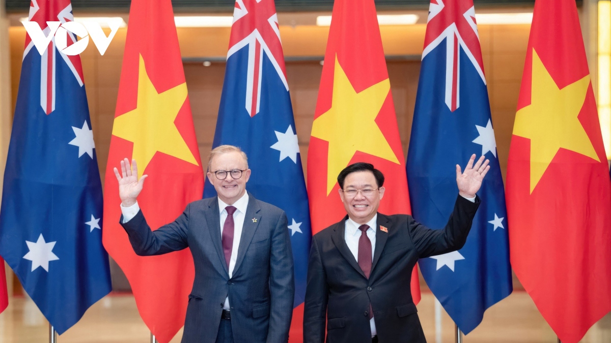 Top Vietnamese legislator meets with Australian PM